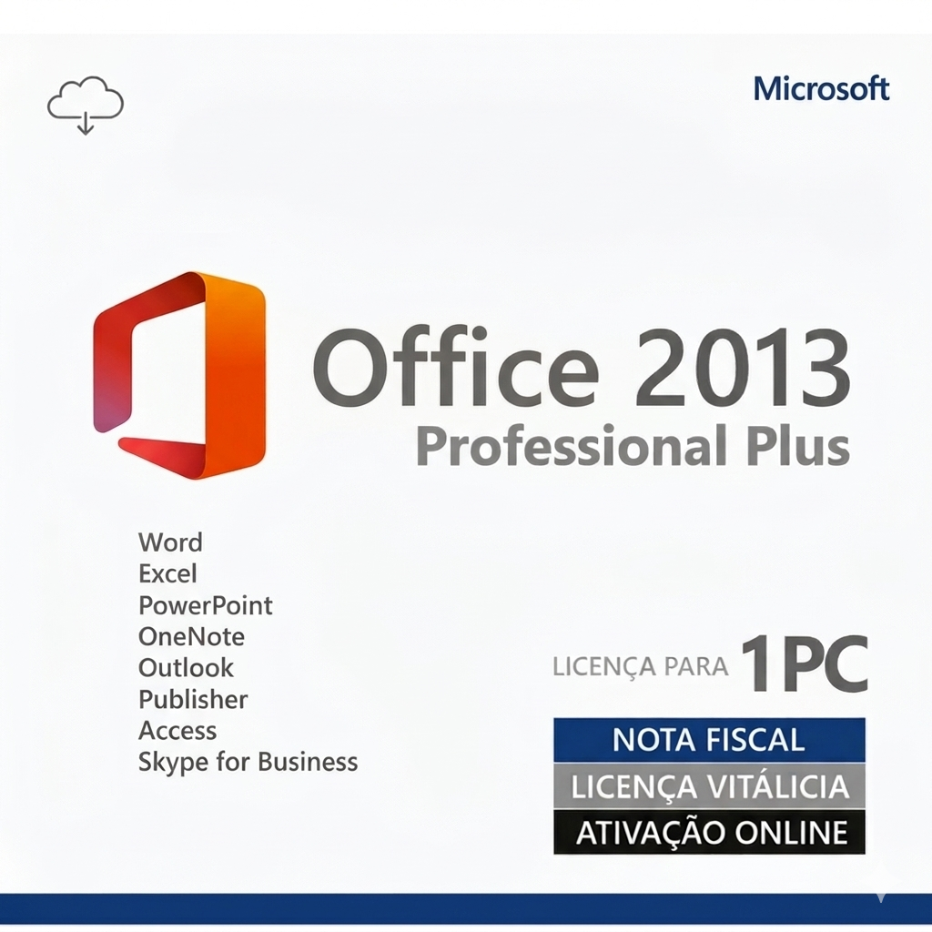 MICROSOFT OFFICE 2013 PROFESSIONAL ESD – Softwares Oficiais